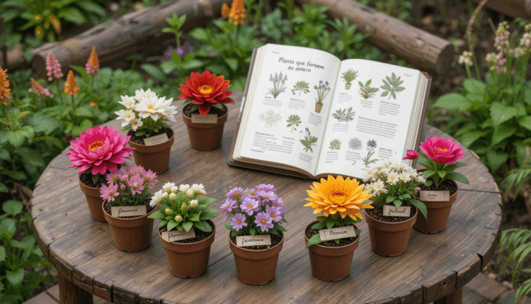 10 plantas que florescem o ano inteiro