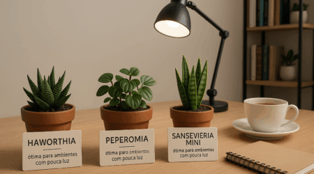 As melhores suculentas para ambientes internos com pouca luz