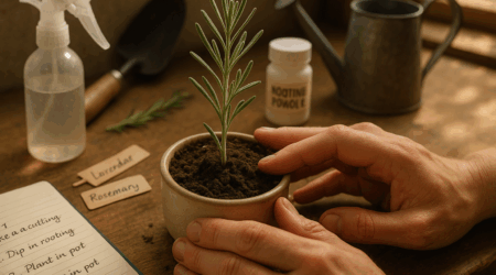 Como fazer mudas de plantas usando galhos