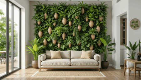 Como montar um jardim vertical em apartamento pequeno