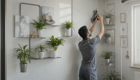 Como montar um jardim vertical em apartamento pequeno