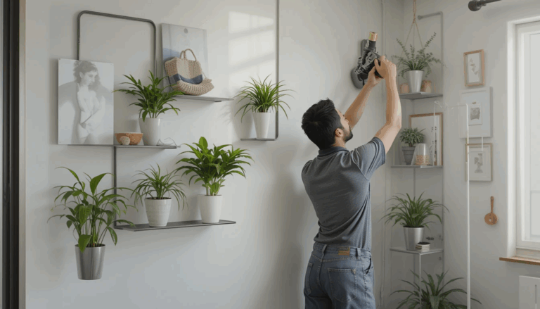 Como montar um jardim vertical em apartamento pequeno