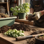 Como preparar adubo natural em casa com restos de comida