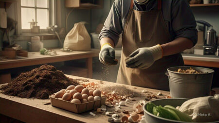 Como preparar adubo natural em casa com restos de comida