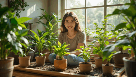 plantas fáceis de cuidar para iniciantes em jardinagem