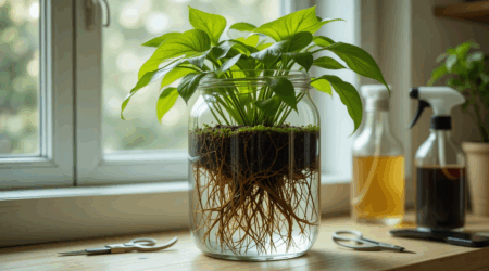 Como cultivar jiboia em água: passo a passo para iniciantes