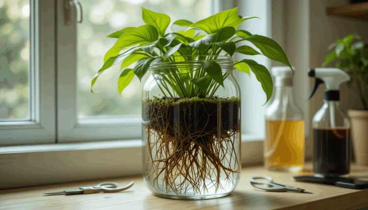 Como cultivar jiboia em água: passo a passo para iniciantes