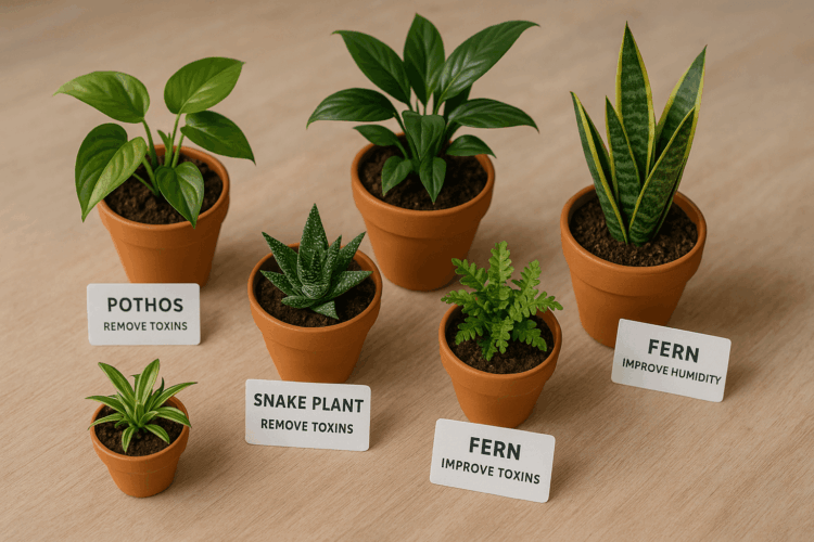 Como usar plantas para purificar o ar da sua casa