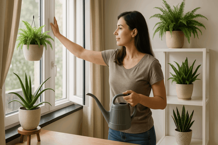 Como usar plantas para purificar o ar da sua casa