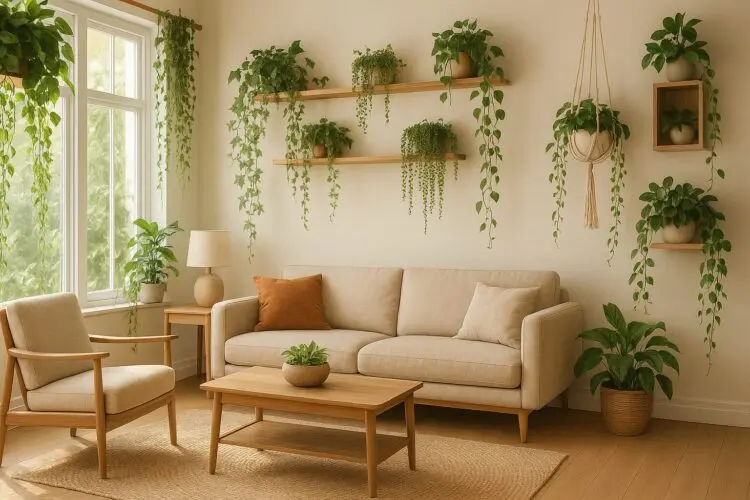O que são plantas pendentes e como usá-las na decoração