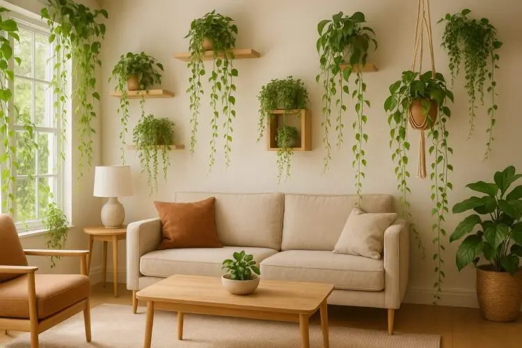 O que são plantas pendentes e como usá-las na decoração