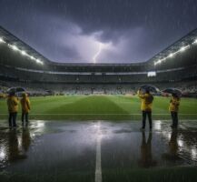 Corinthians tem jogo adiado por causa da chuva