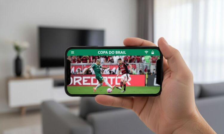 app que você usa mostra os jogos da Copa do Brasil