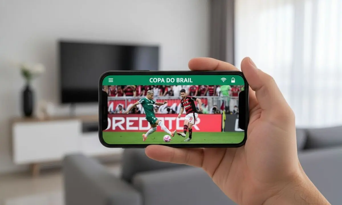 app que você usa mostra os jogos da Copa do Brasil