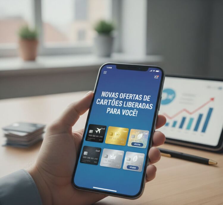 banco liberou novas ofertas de cartões de crédito para você