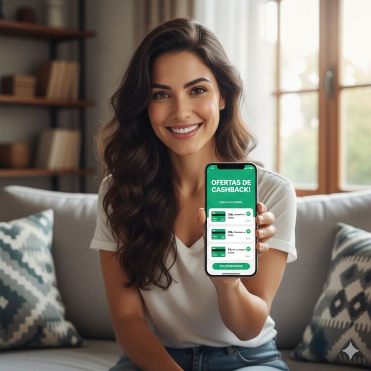 cartões com cashback disponíveis para o seu perfil