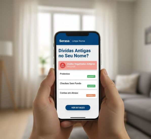 dívidas antigas ainda ativas no seu nome