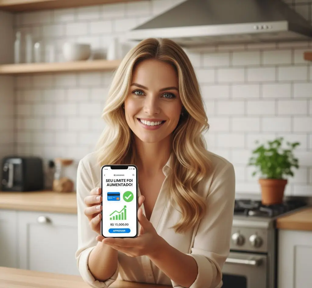 limite do seu cartão de crédito pode ser aumentado hoje