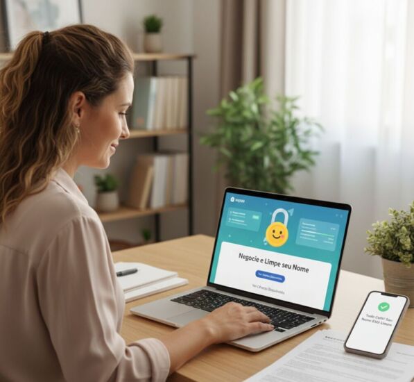 negociar e limpar o nome pelo Serasa
